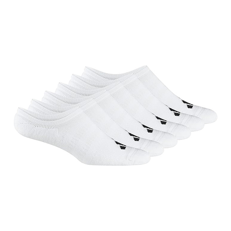 Adidas Unisex Primeknit No Show Golf Socks (6Pack)